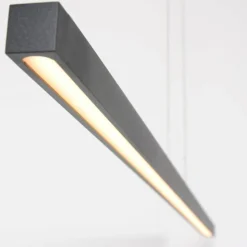 Luminaires Steinhauer Suspensions|Suspension Steinhauer Light Stripe LED Noir, 1 lumière