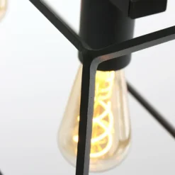 Luminaires Steinhauer Suspensions|Suspension Steinhauer Mats Noir, 4 lumières