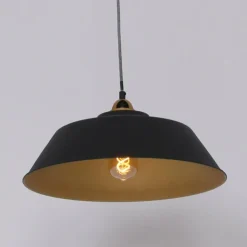 Luminaires Steinhauer Suspensions|Suspension Steinhauer Mexlite Noir, 1 lumière