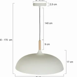 Luminaires Steinhauer Suspensions|Suspension Steinhauer Mexlite Blanc, 1 lumière