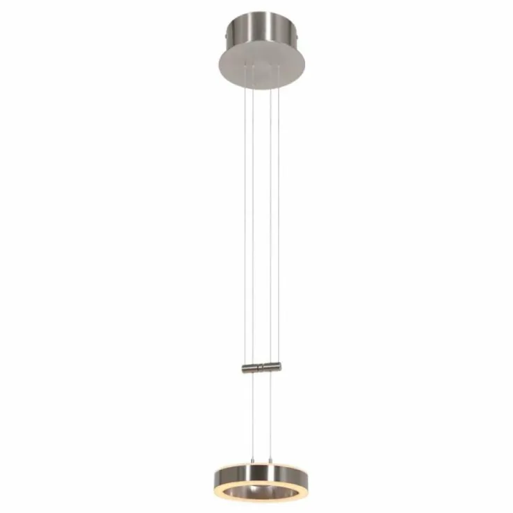 Luminaires Steinhauer Éclairage Led|Suspension Steinhauer Piola LED Acier brossé, 2 lumières