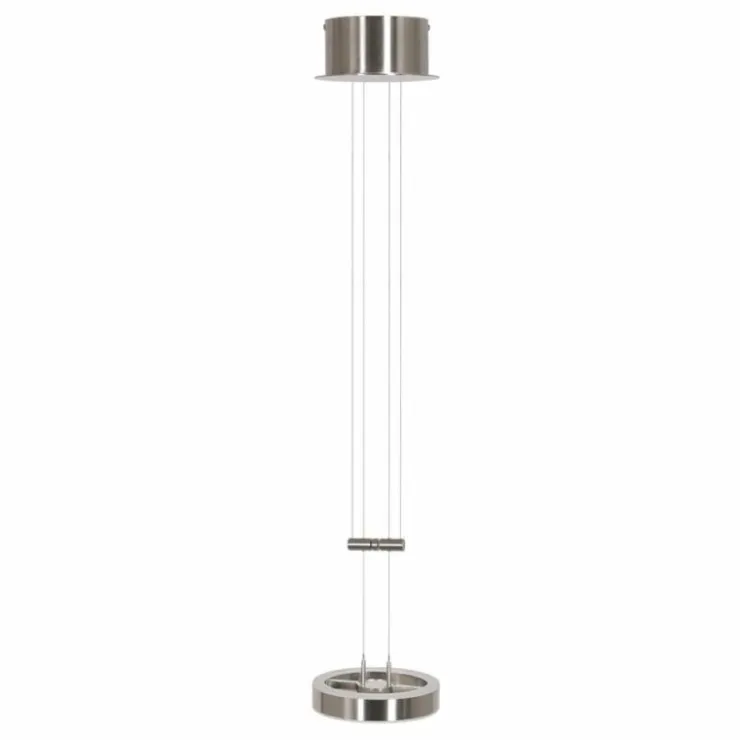 Luminaires Steinhauer Éclairage Led|Suspension Steinhauer Piola LED Acier brossé, 2 lumières