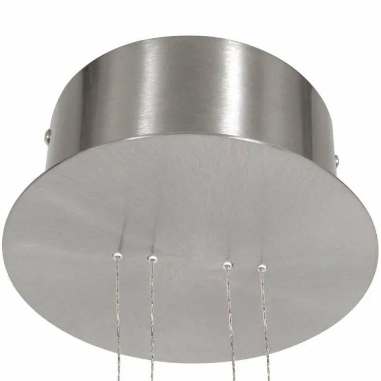 Luminaires Steinhauer Éclairage Led|Suspension Steinhauer Piola LED Acier brossé, 2 lumières
