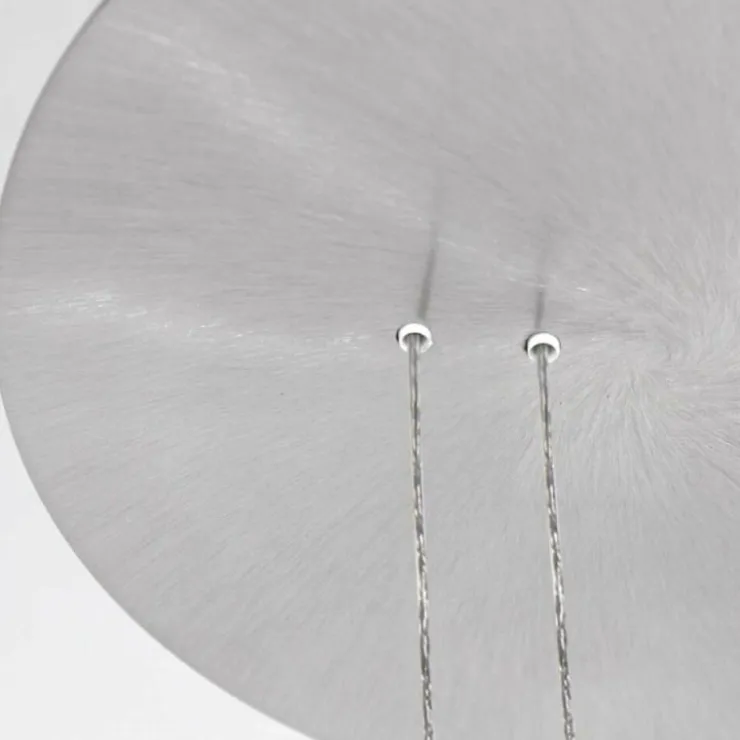 Luminaires Steinhauer Éclairage Led|Suspension Steinhauer Piola LED Acier brossé, 2 lumières