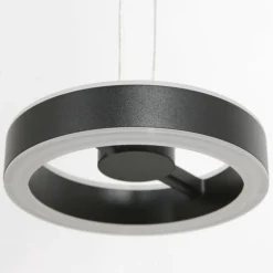 Luminaires Steinhauer Suspensions|Suspension Steinhauer Piola LED Noir, 6 lumières