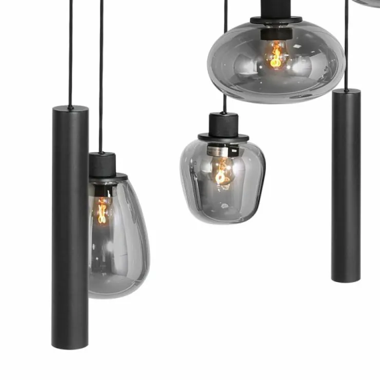 Luminaires Steinhauer Éclairage Led|Suspension Steinhauer Reflexion LED, 9 lumières