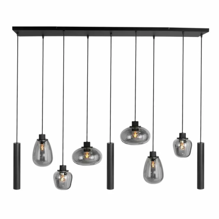 Luminaires Steinhauer Éclairage Led|Suspension Steinhauer Reflexion LED, 9 lumières