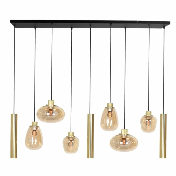 Luminaires Steinhauer Éclairage Led|Suspension Steinhauer Reflexion LED, 9 lumières
