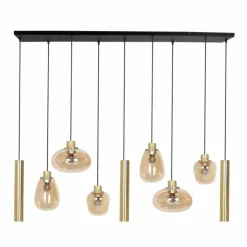 Luminaires Steinhauer Éclairage Led|Suspension Steinhauer Reflexion LED, 9 lumières