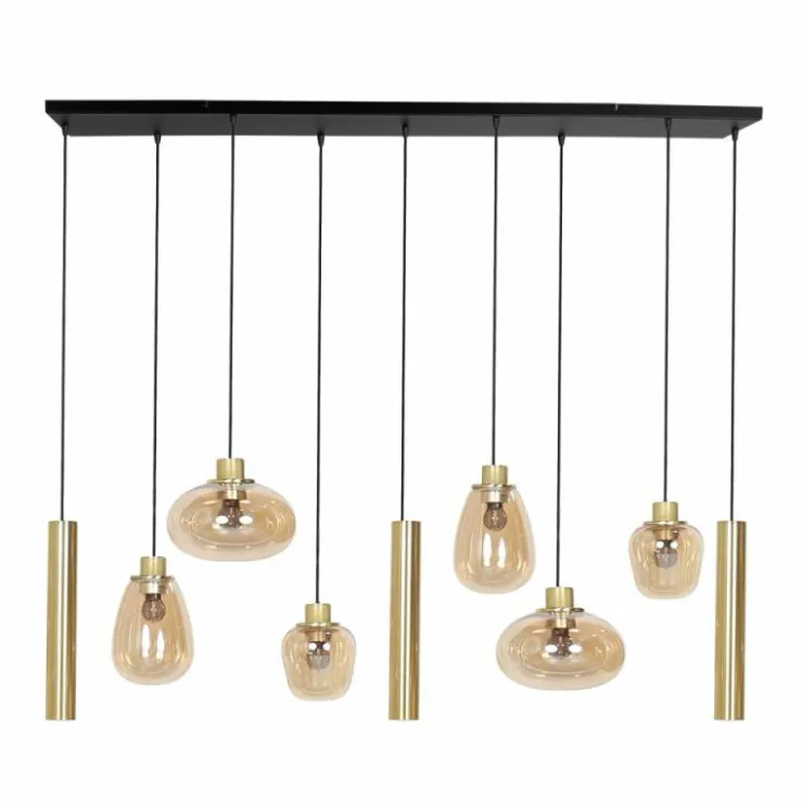Luminaires Steinhauer Éclairage Led|Suspension Steinhauer Reflexion LED, 9 lumières
