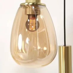 Luminaires Steinhauer Éclairage Led|Suspension Steinhauer Reflexion LED, 9 lumières