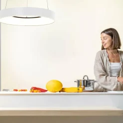 Luminaires Steinhauer Suspensions|Suspension Steinhauer Ringlede Blanc, 1 lumière