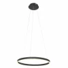 Luminaires Steinhauer Éclairage Led|Suspension Steinhauer Ringlux LED Noir, 2 lumières