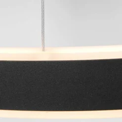 Luminaires Steinhauer Éclairage Led|Suspension Steinhauer Ringlux LED Noir, 2 lumières