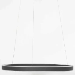 Luminaires Steinhauer Éclairage Led|Suspension Steinhauer Ringlux LED Noir, 2 lumières