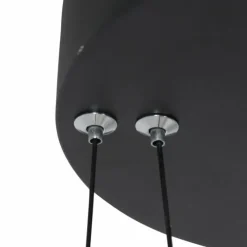 Luminaires Steinhauer Éclairage Led|Suspension Steinhauer Ringlux LED Noir, 3 lumières