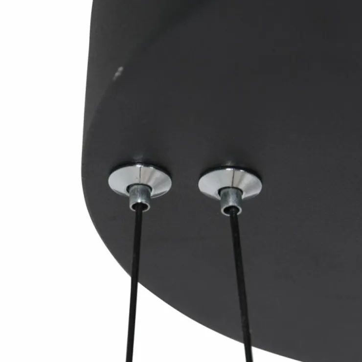 Luminaires Steinhauer Éclairage Led|Suspension Steinhauer Ringlux LED Noir, 3 lumières