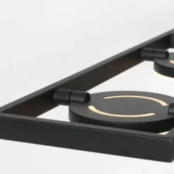 Luminaires Steinhauer Éclairage Led|Suspension Steinhauer Soleil LED Noir, 4 lumières