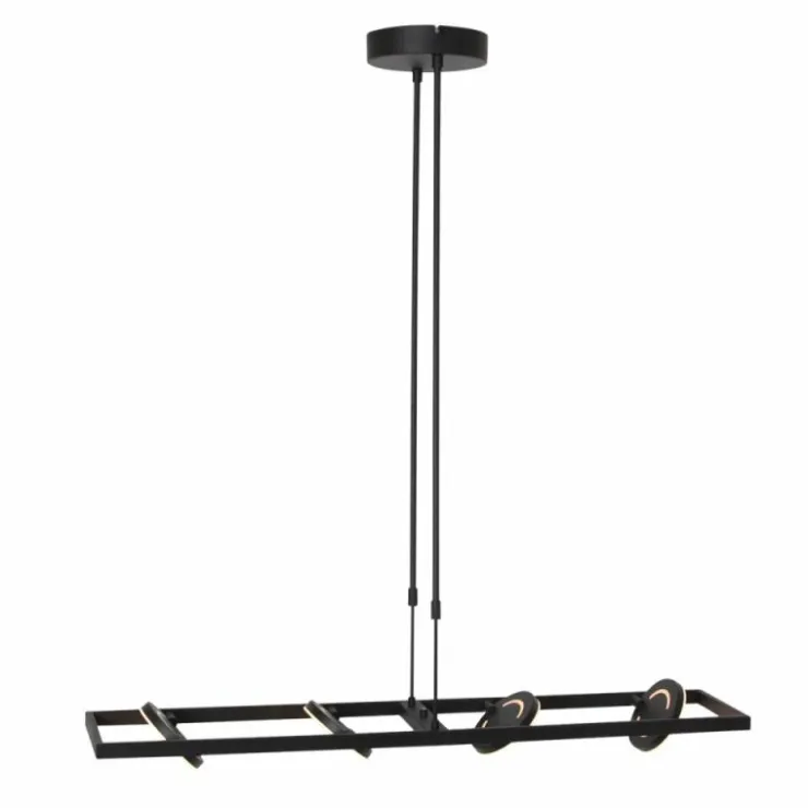 Luminaires Steinhauer Éclairage Led|Suspension Steinhauer Soleil LED Noir, 4 lumières