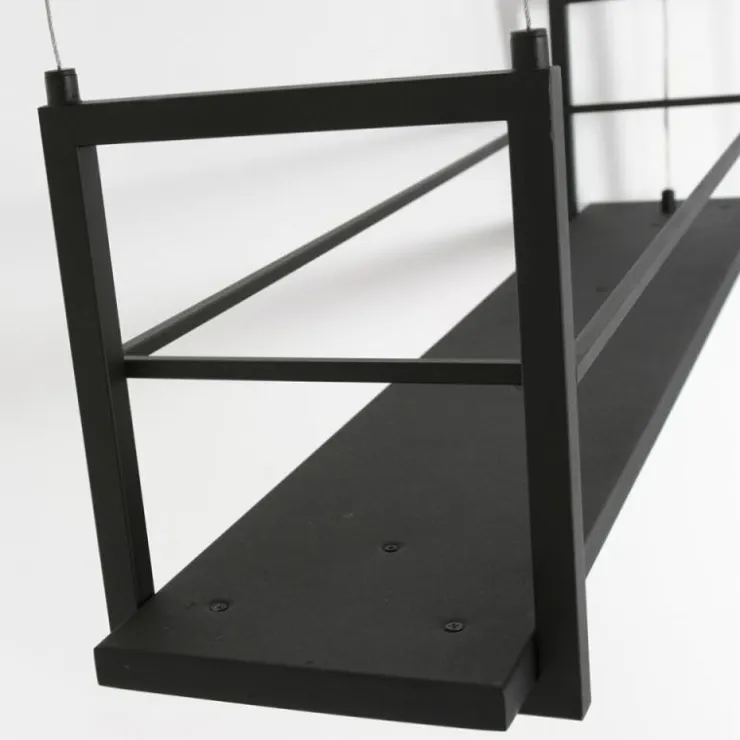 Luminaires Steinhauer Suspensions|Suspension Steinhauer Tør LED Noir, 6 lumières