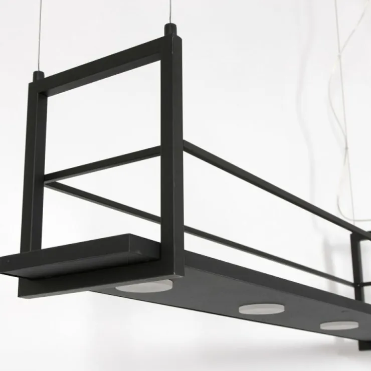 Luminaires Steinhauer Suspensions|Suspension Steinhauer Tør LED Noir, 6 lumières