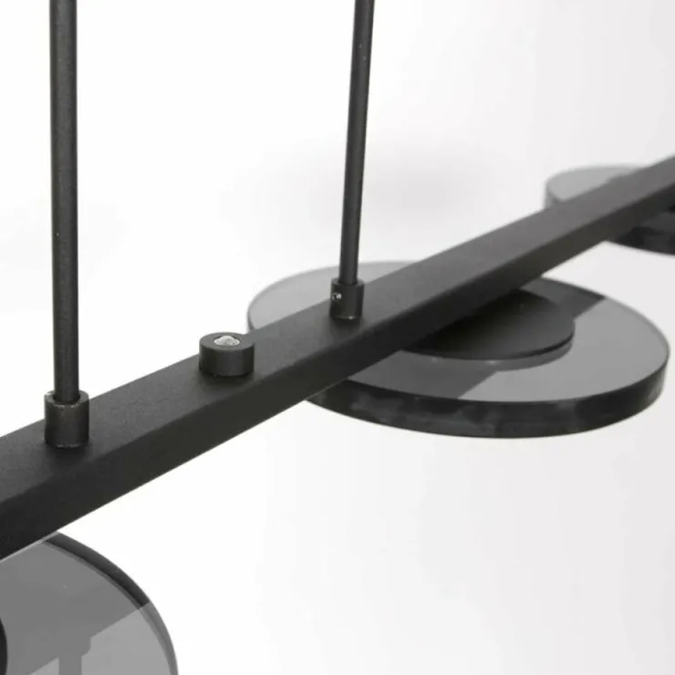 Luminaires Steinhauer Éclairage Led|Suspension Steinhauer Turound LED Noir, 4 lumières