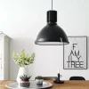 Luminaires Steinhauer Suspensions|Suspension Steinhauer WARBIER Noir, 1 lumière
