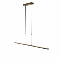 Luminaires Steinhauer Éclairage Led|Suspension Steinhauer ZELENA LED Bronze, 3 lumières