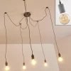 hofstein Suspensions|Suspension Tenna Gris, 5 lumières