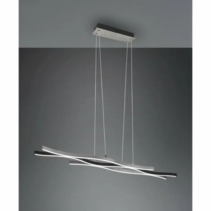 Luminaires Trio Suspensions|Suspension Trio Blaze LED Aluminium, 1 lumière