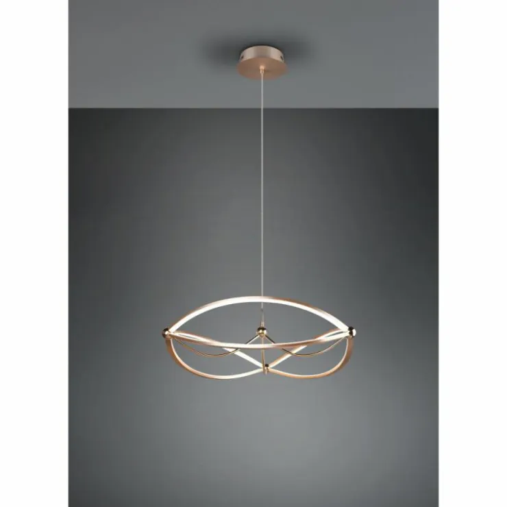 Luminaires Trio Suspensions|Suspension Trio Charivari LED Laiton, 1 lumière