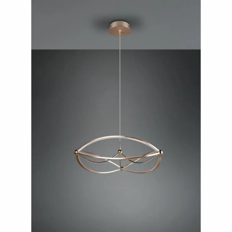 Luminaires Trio Suspensions|Suspension Trio Charivari LED Laiton, 1 lumière
