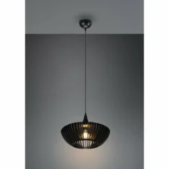 Luminaires Trio Suspensions|Suspension Trio Colino Noir, 1 lumière