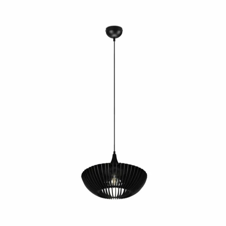 Luminaires Trio Suspensions|Suspension Trio Colino Noir, 1 lumière