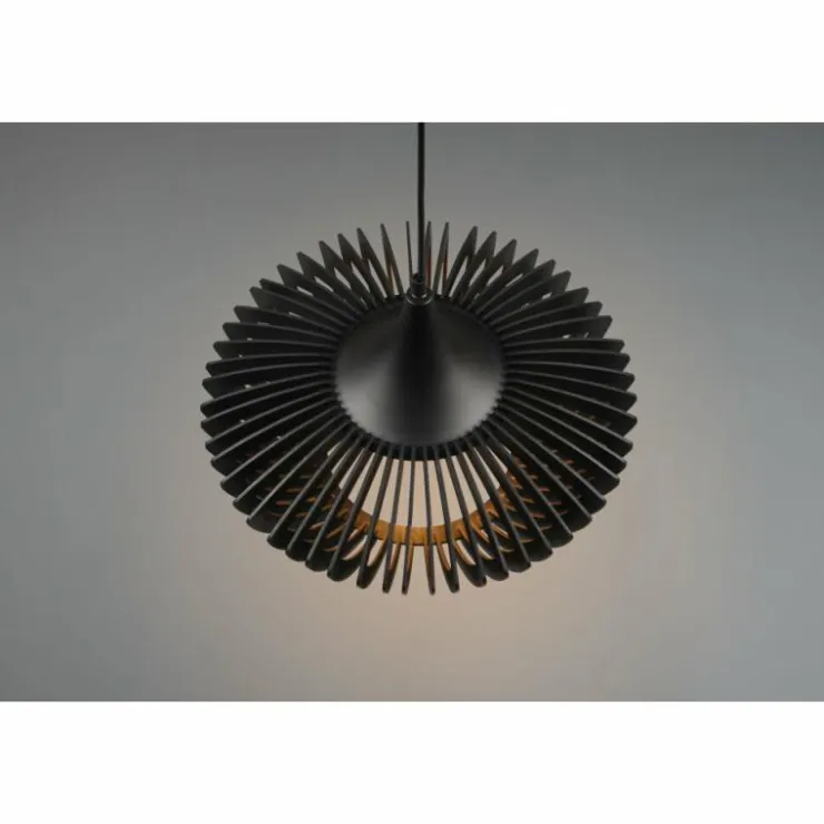 Luminaires Trio Suspensions|Suspension Trio Colino Noir, 1 lumière