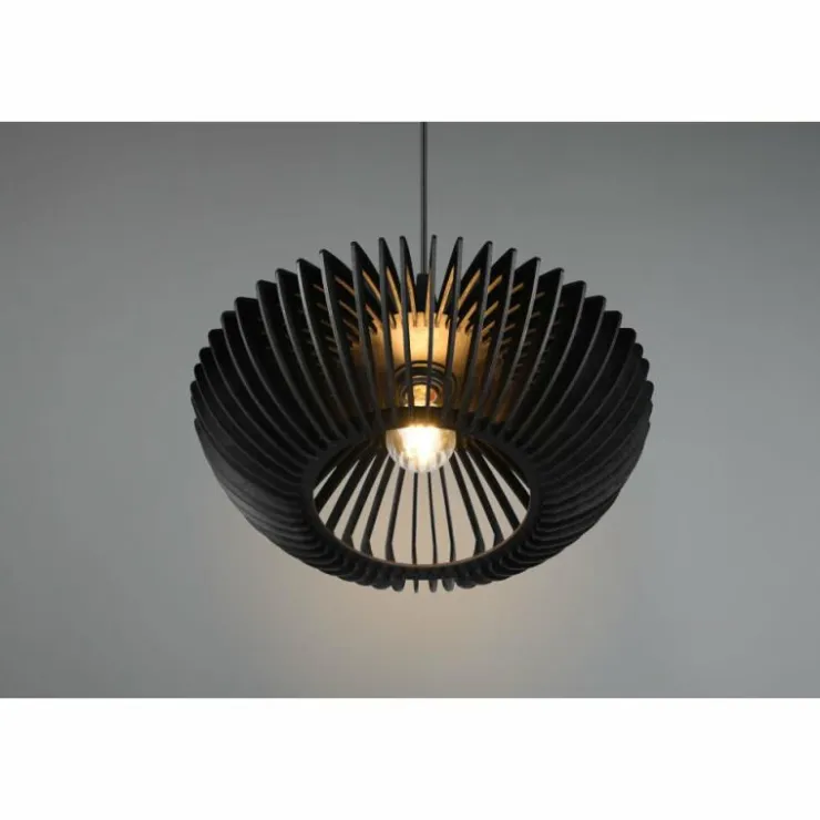 Luminaires Trio Suspensions|Suspension Trio Colino Noir, 1 lumière