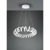 Luminaires Trio Suspensions|Suspension Trio Curl LED Blanc, 1 lumière