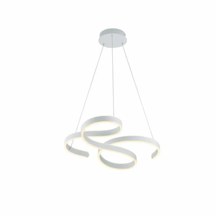 Luminaires Trio Éclairage Led|Suspension Trio Francis LED Blanc, 1 lumière