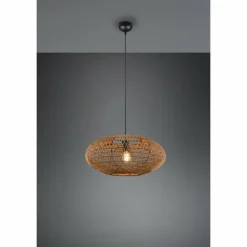 Luminaires Trio Suspensions|Suspension Trio Hedda Noir, 1 lumière