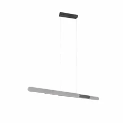 Luminaires Trio Éclairage Led|Suspension Trio Helios LED Aluminium brossé, 1 lumière