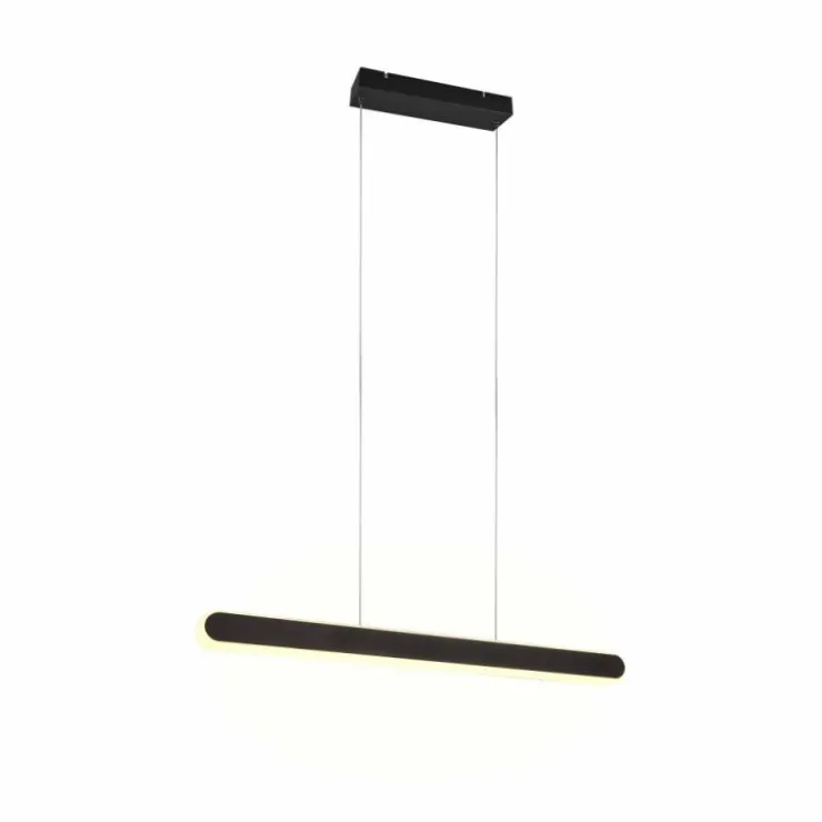 Luminaires Trio Éclairage Led|Suspension Trio Helios LED Noir, 1 lumière