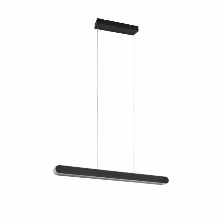 Luminaires Trio Éclairage Led|Suspension Trio Helios LED Noir, 1 lumière