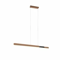 Luminaires Trio Éclairage Led|Suspension Trio Helios LED Brun, 1 lumière