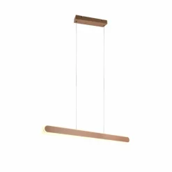 Luminaires Trio Éclairage Led|Suspension Trio Helios LED Brun, 1 lumière