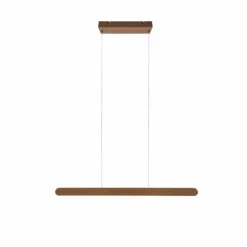 Luminaires Trio Éclairage Led|Suspension Trio Helios LED Brun, 1 lumière