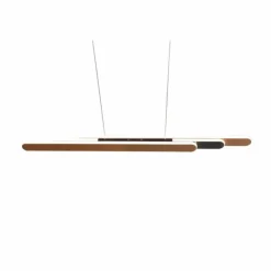 Luminaires Trio Éclairage Led|Suspension Trio Helios LED Brun, 1 lumière