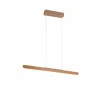Luminaires Trio Éclairage Led|Suspension Trio HELIOS LED Brun, 1 lumière