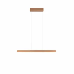 Luminaires Trio Éclairage Led|Suspension Trio HELIOS LED Brun, 1 lumière