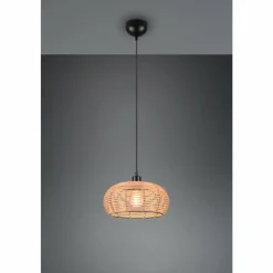 Luminaires Trio Suspensions|Suspension Trio Inga Noir, 1 lumière