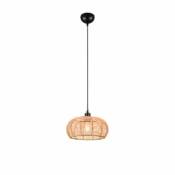 Luminaires Trio Suspensions|Suspension Trio Inga Noir, 1 lumière